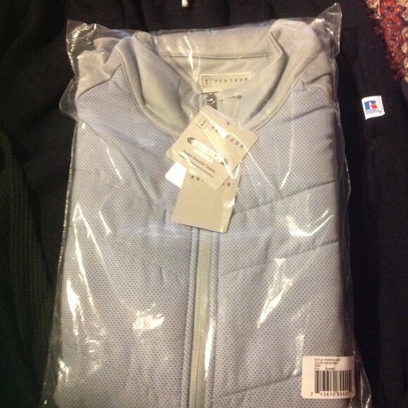 PGA Tour Men's Insulated Gray Vest Jacket - USA Size Large - New with Tags - Picture 4 of 7